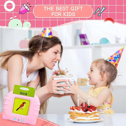 English plastic talking flashcard