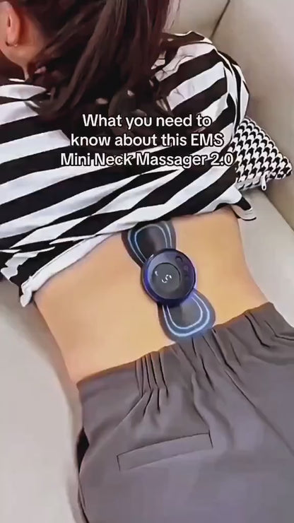 Butterfly design body muscle massager