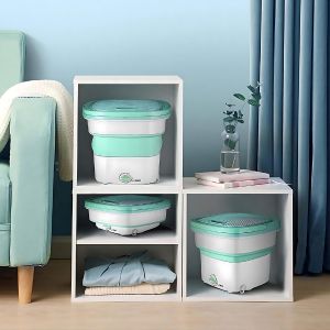 Foldable washing machine