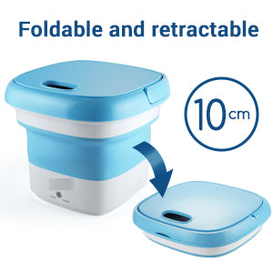 Foldable washing machine