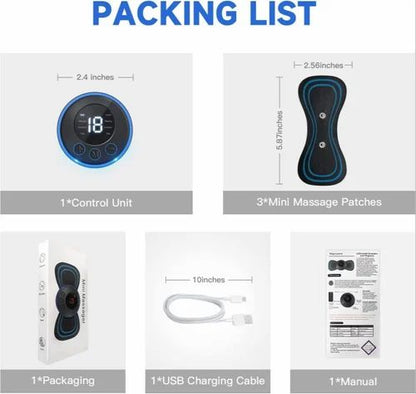 Butterfly design body muscle massager