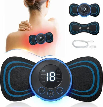 Butterfly design body muscle massager