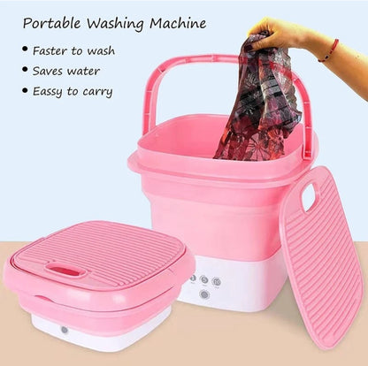 Foldable washing machine